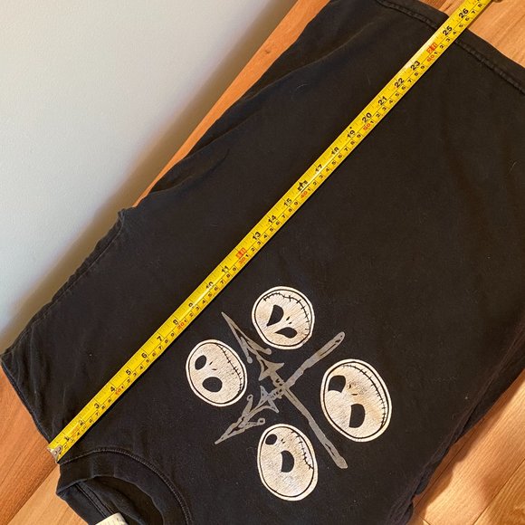 Nightmare Before Christmas Black T Shirt Size L - Picture 7 of 7